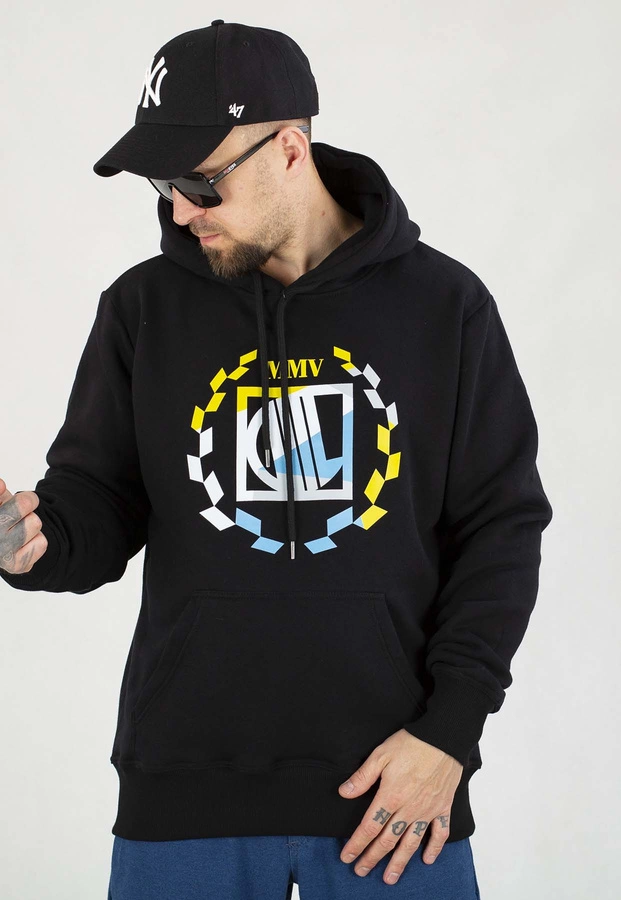 Bluza Diil Z Kapturem Big Laur Color czarna
