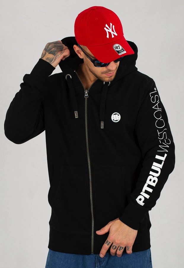 Bluza Pit Bull Zip Sleeve TNT czarna