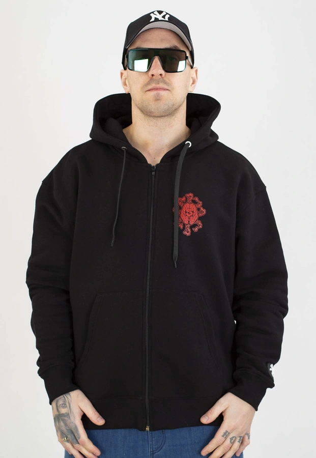 Bluza Brain Dead Familia Zip Mutylator czarny