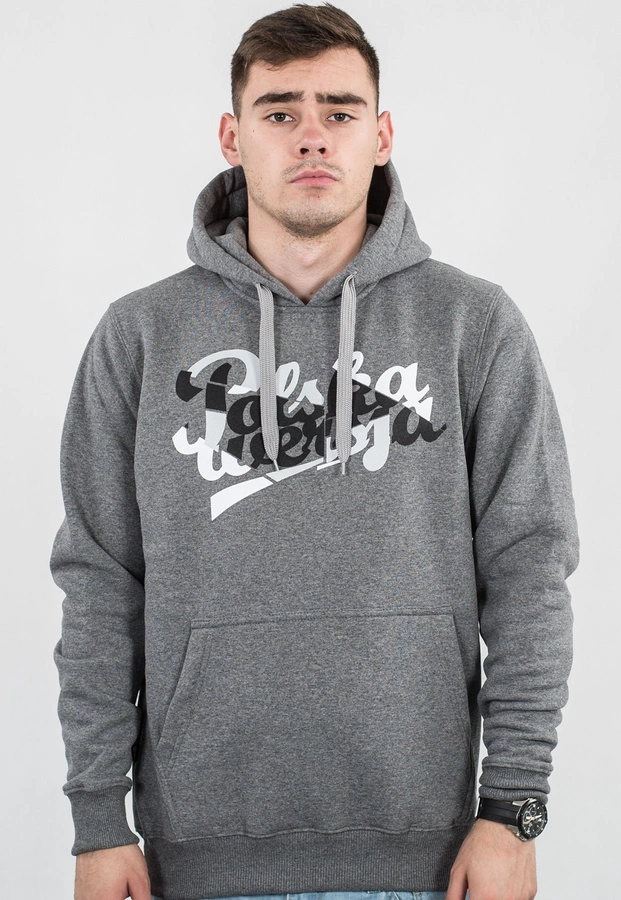 Bluza Polska Wersja PW Cutter ciemno szara