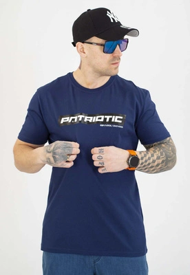 T-shirt Patriotic P-Modern granatowy
