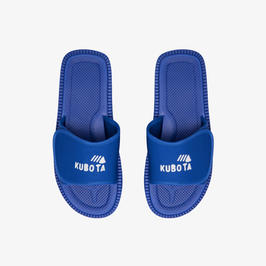 Klapki Kubota Rzep K0000-100-006-14-1 niebieskie