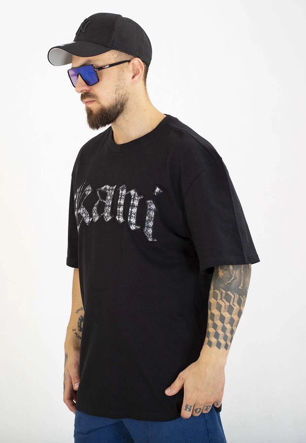 T-shirt Karl Kani Paisley Letter PD00005351 czarny