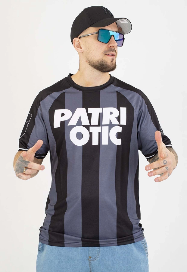 T-shirt Patriotic Cls Football czarny
