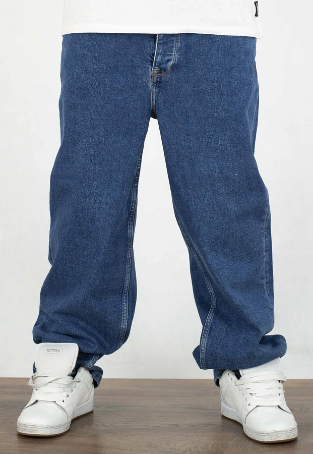 Spodnie Homeboy X-Tra Baggy Denim Washed Blue