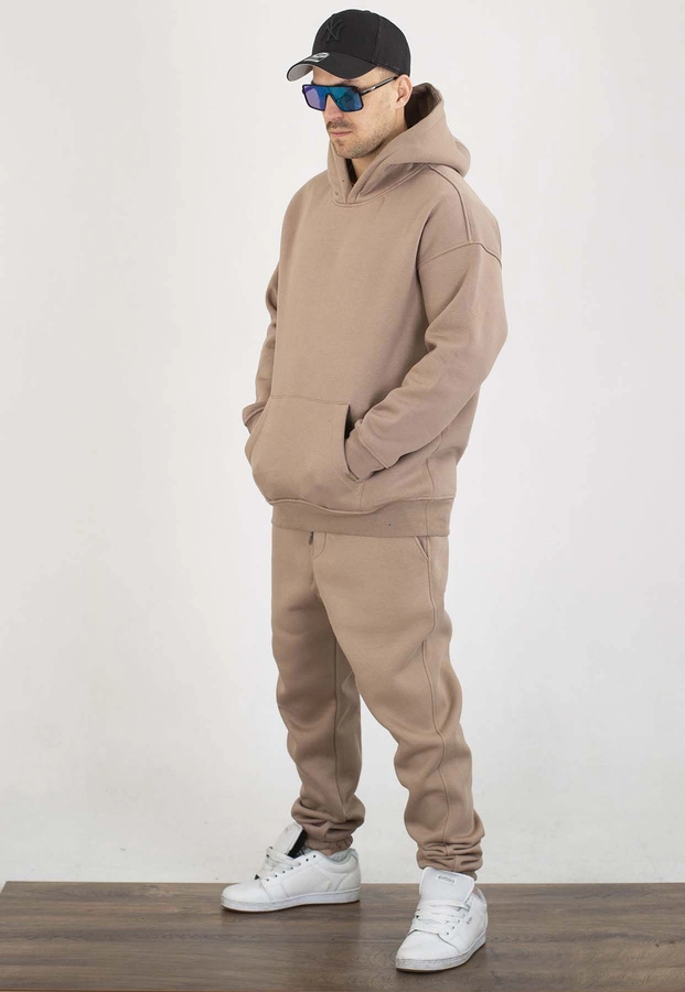 Komplet Dresowy I8 Denim Basic beżowy