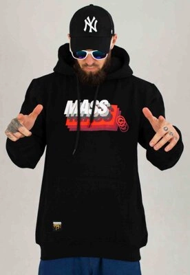 Bluza Mass Z Kapturem Boxy czarna