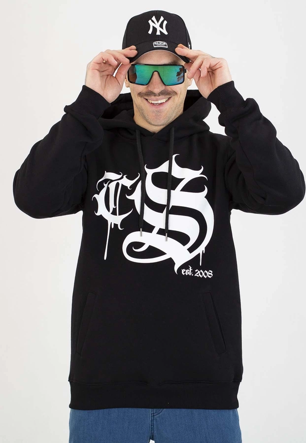 Bluza Ciemna Strefa Z Kapturem CS Chicano czarna