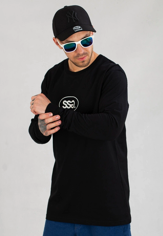 Longsleeve SSG Oval Frame Basic Logo czarny