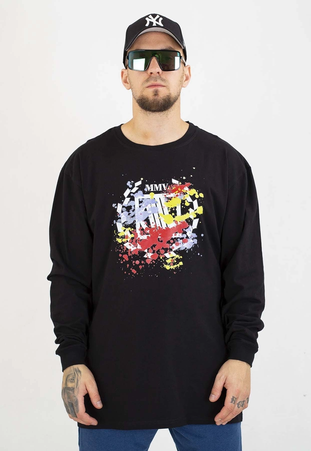 Longsleeve Diil Splash czarny