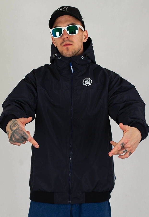 Kurtka Diil Zip Laur granatowa