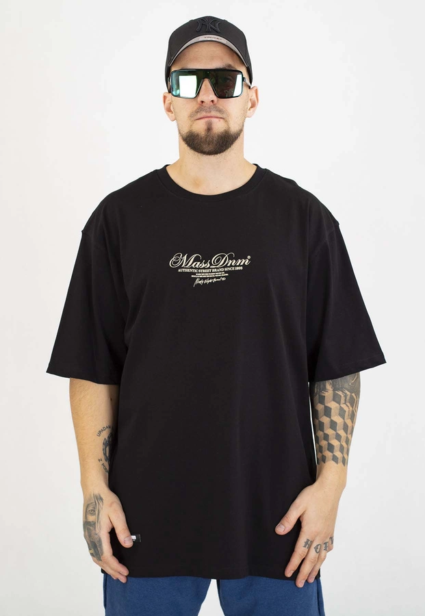 T-shirt Mass Authentic czarny