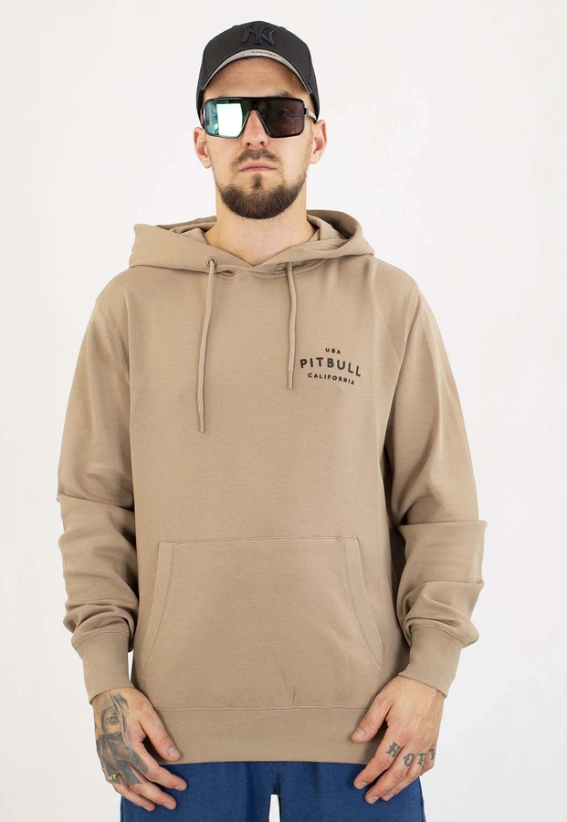 Bluza Pit Bull Z Kapturem Sampson pale sand