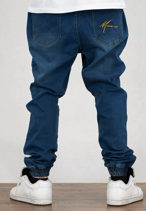 Spodnie Moro Sport Joggery Big Paris Classic Pocket medium wash