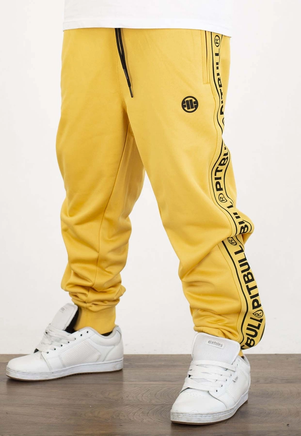 Dresy Pit Bull Oldschool Tape Logo yellow