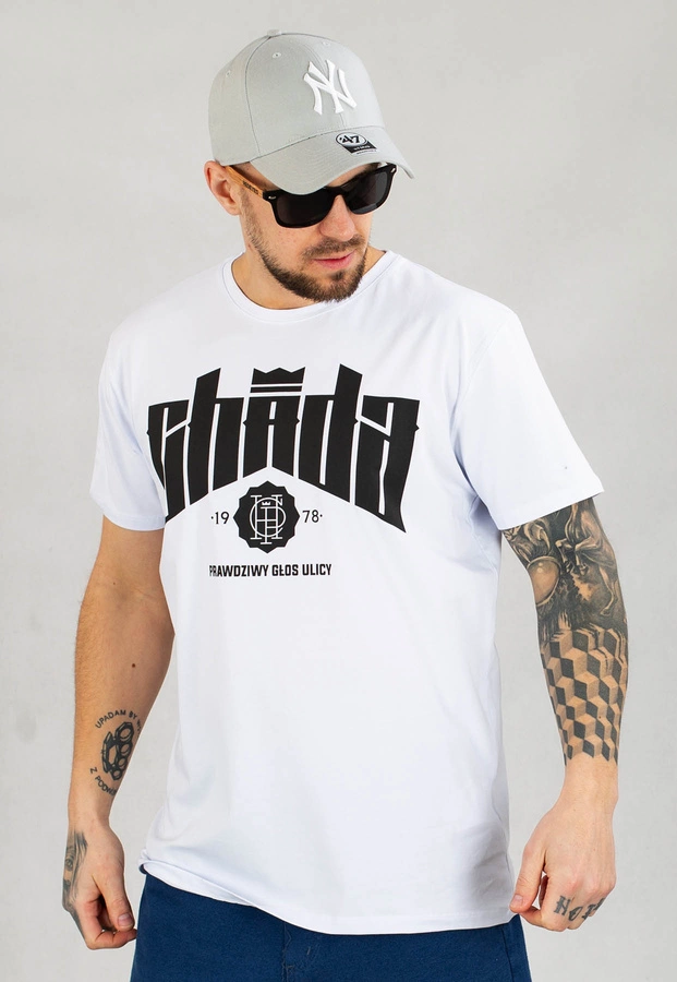 T-shirt Chada Proceder biały