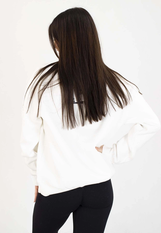 Bluza Pit Bull Bez Kaptura Oversize Fiora white