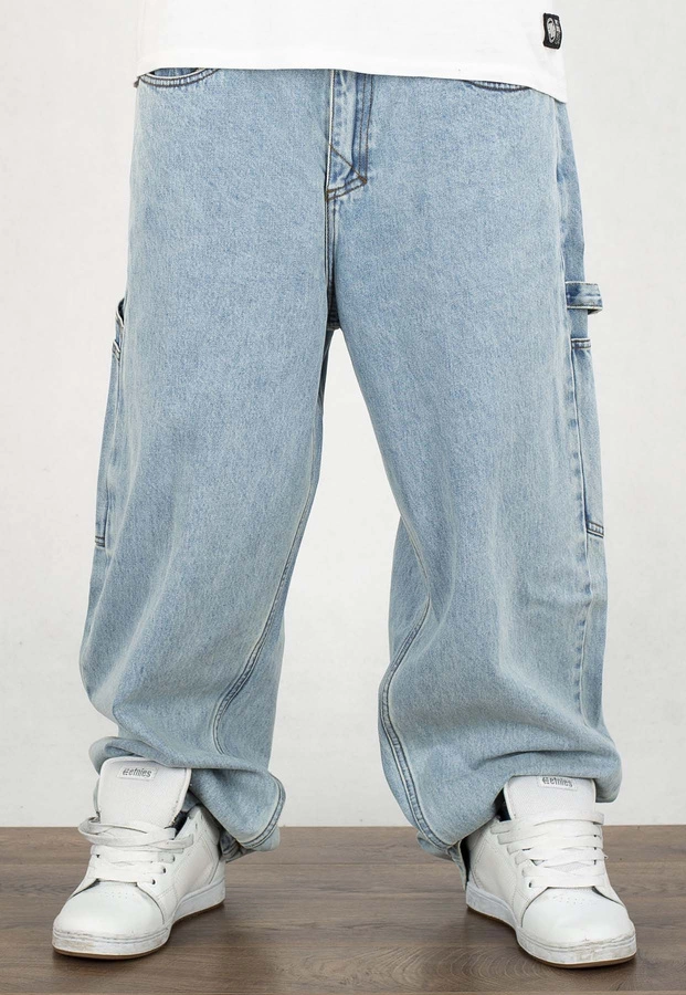 Spodnie Mass Jeans Extra Baggy Fit Prospect light blue