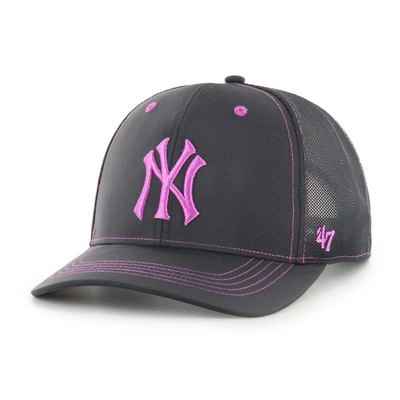 Czapka 47 Brand MLB New York Yankees XRAY ’47 TRUCKER B-XRAYD17BBP-BKA