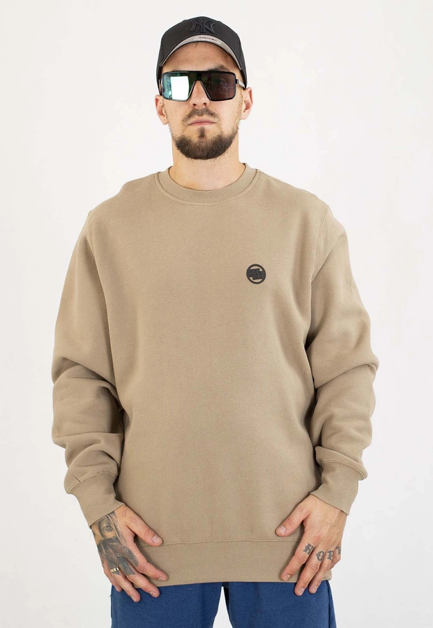 Bluza Pit Bull Bez Kaptura Small Logo pale sand