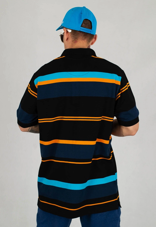 T-shirt Polo Prosto Great czarny