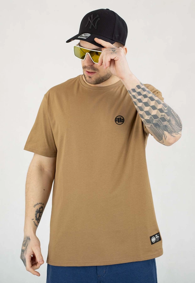 T-shirt Pit Bull Small Logo 170 coyote brown