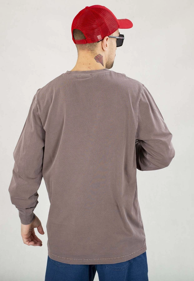 Longsleeve Prosto Callen brązowy