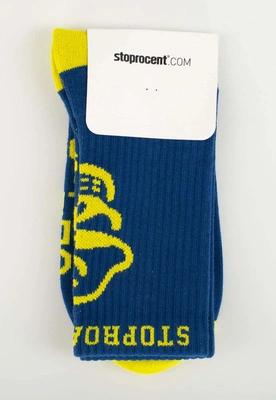 Skiety Stoprocent Armator niebiesko żółte