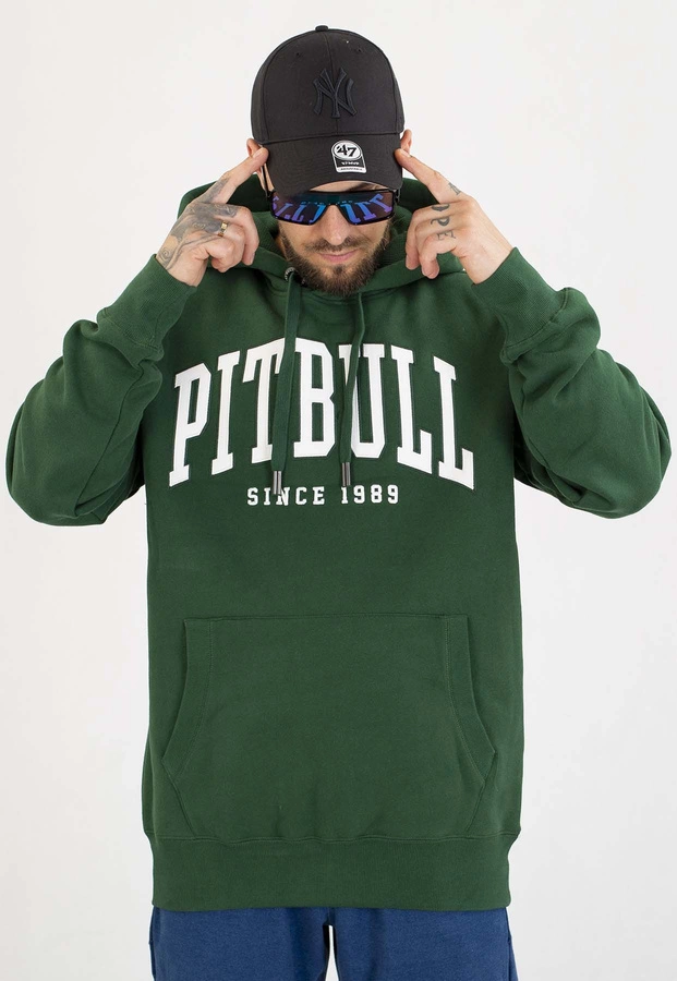 Bluza Pit Bull Z Kapturem Norton hunter green