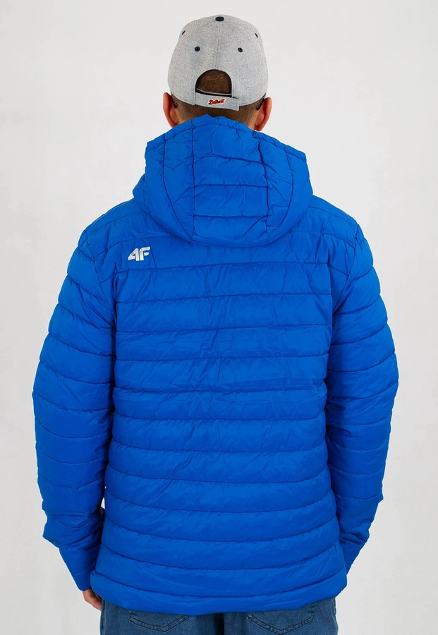 Kurtka 4F KUMP002 niebieska