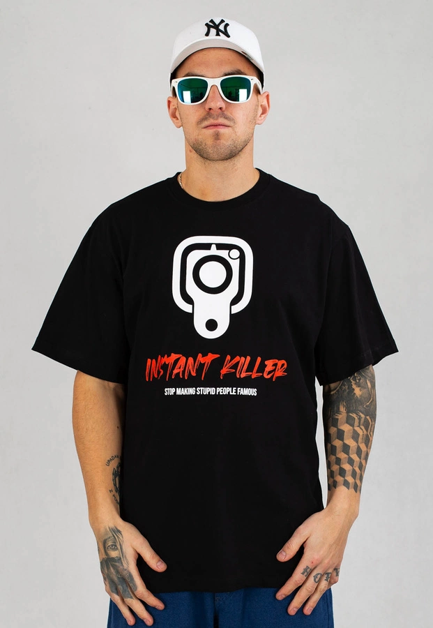 T-shirt RPS Rysiu Peja Solufka Instant Killer czarny