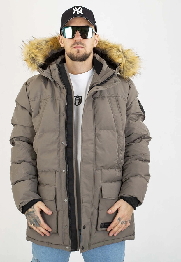Kurtka Pit Bull Zimowa Forest taupe