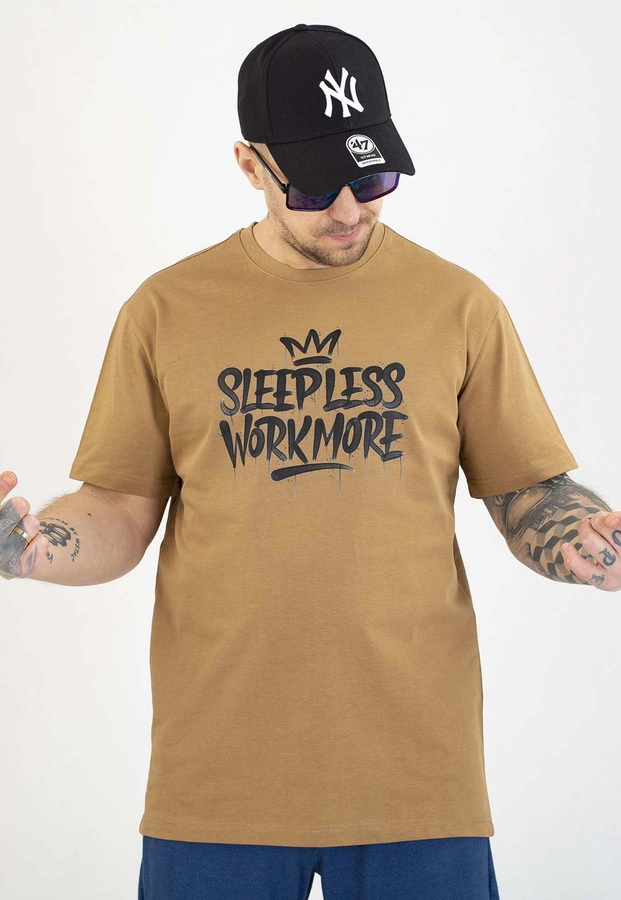 T-shirt Motive Work cappucino