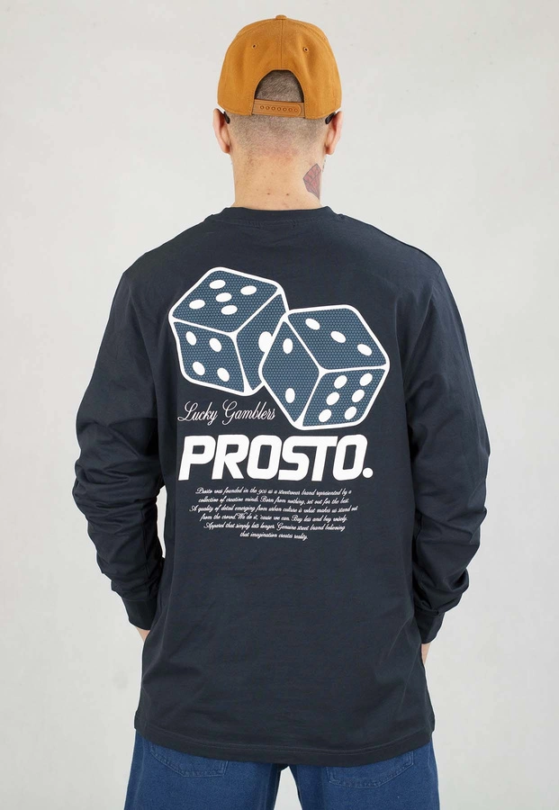 Longsleeve Prosto Joycity granatowy