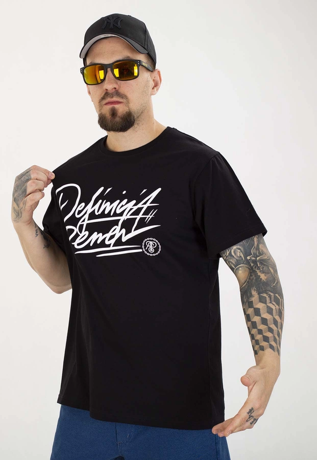 T-shirt RPS Rysiu Peja Solufka Definicja Pener New czarny