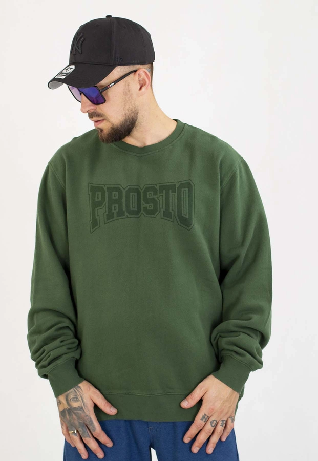 Bluza Prosto Bez Kaptura College khaki