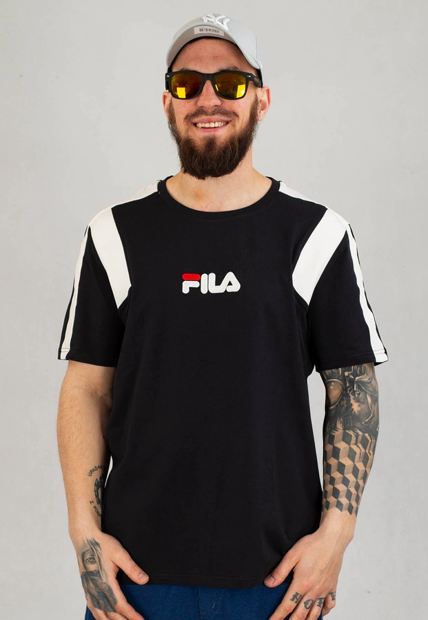 T-shirt Fila Bormio FAM0175 czarny