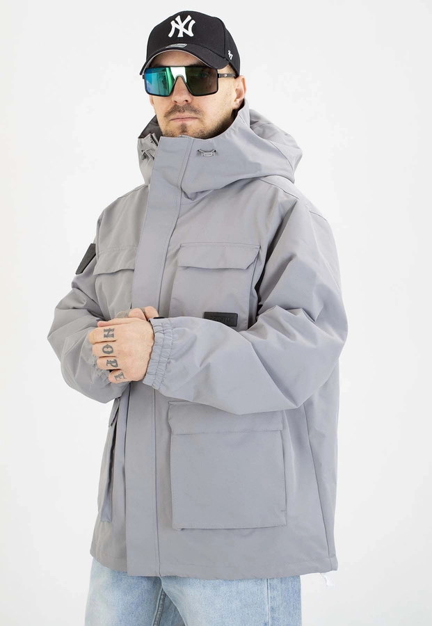 Kurtka Prosto Zimowa Cargo dark grey