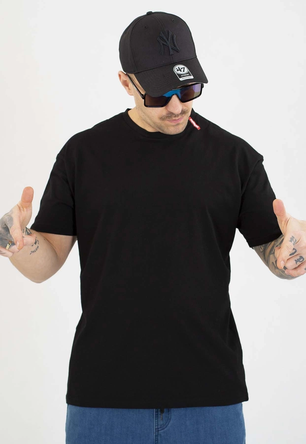 T-shirt Patriotic F-Red czarny