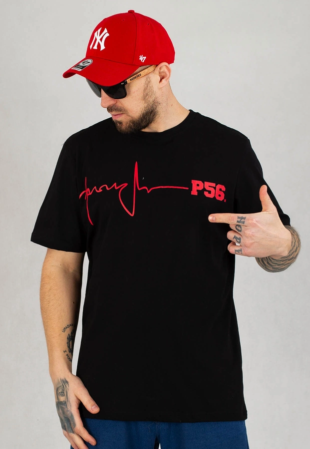 T-shirt Dudek P56 Tętno 19 czarny