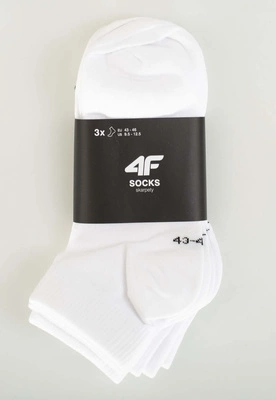 Skiety 4F M278 3Pak białe
