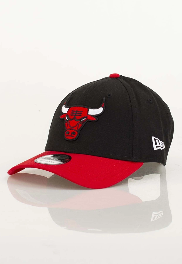 Czapka Trucker New Era Side Patch 9Forty Bulls 60667446 czarno czerwona