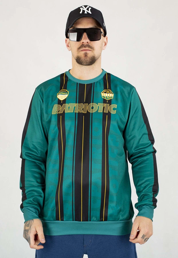 Bluza Patriotic Bez Kaptura F-Football Green zielona