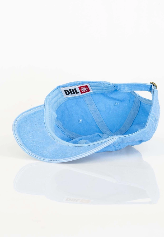 Czapka 6Panel Diil Laur niebieska