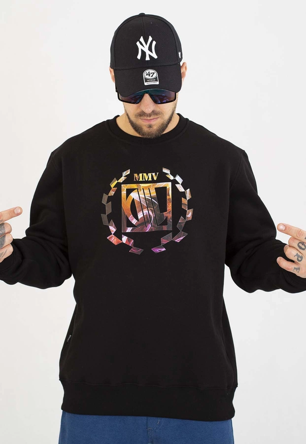 Bluza Diil Bez Kaptura Laur Smoke czarna