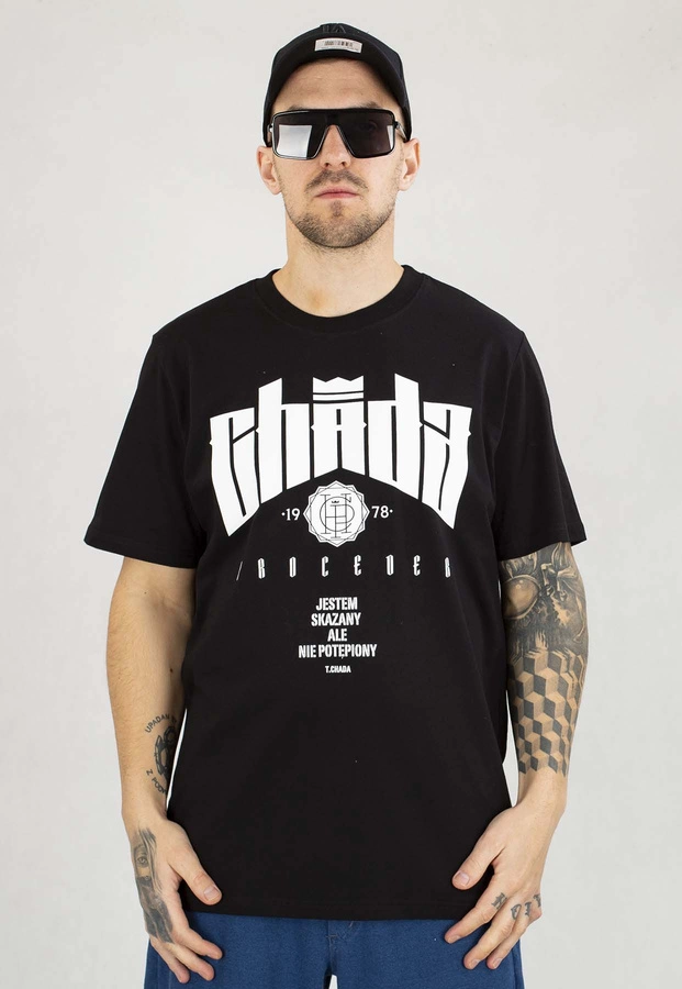 T-shirt Chada Handcuff DS czarny