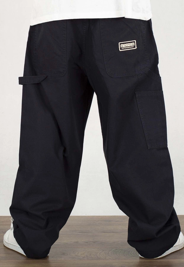 Spodnie Mass Pants Extra Baggy Fit Worker granatowe