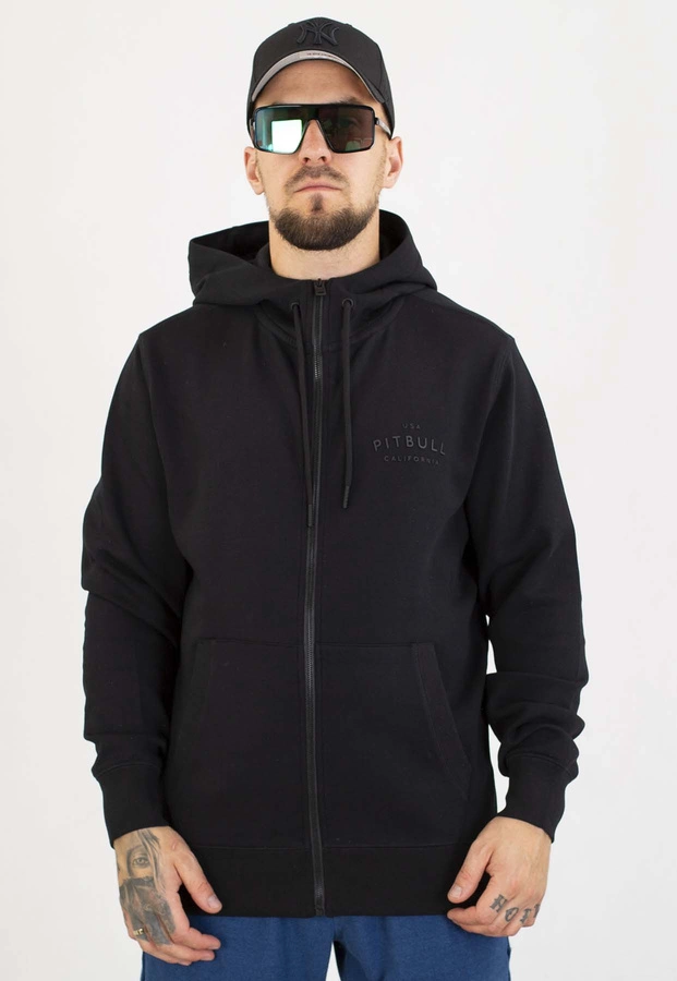 Bluza Pit Bull Z Kapturem ZIP Sampson black