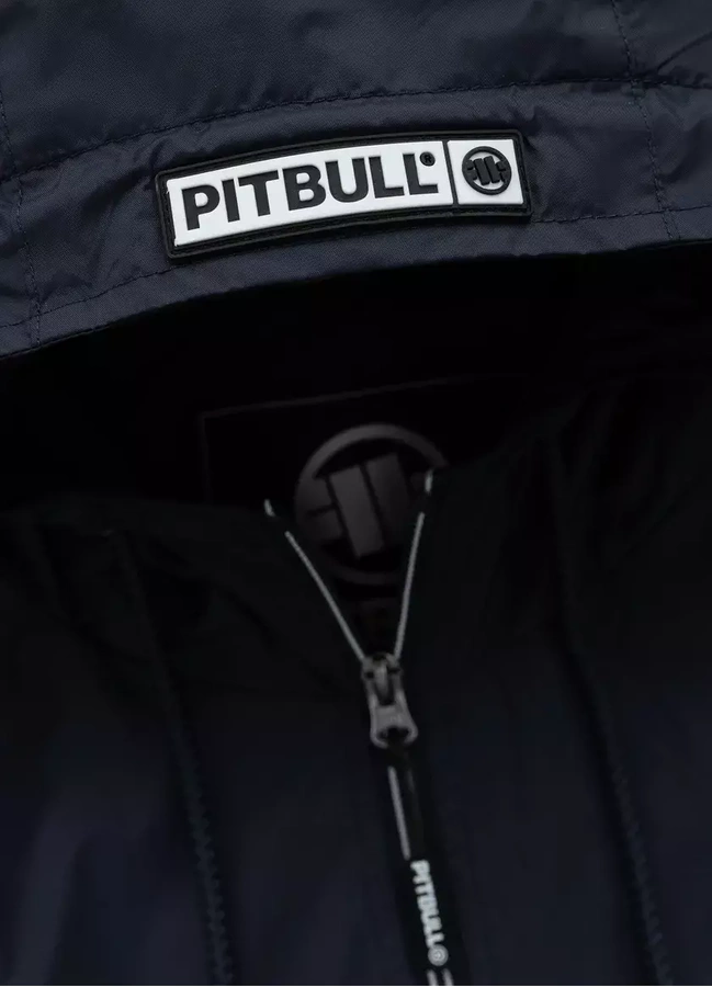 Kurtka Pit Bull Wiosenna Athletic Logo granatowa