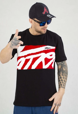 T-shirt Patriotic Tag Box czarny